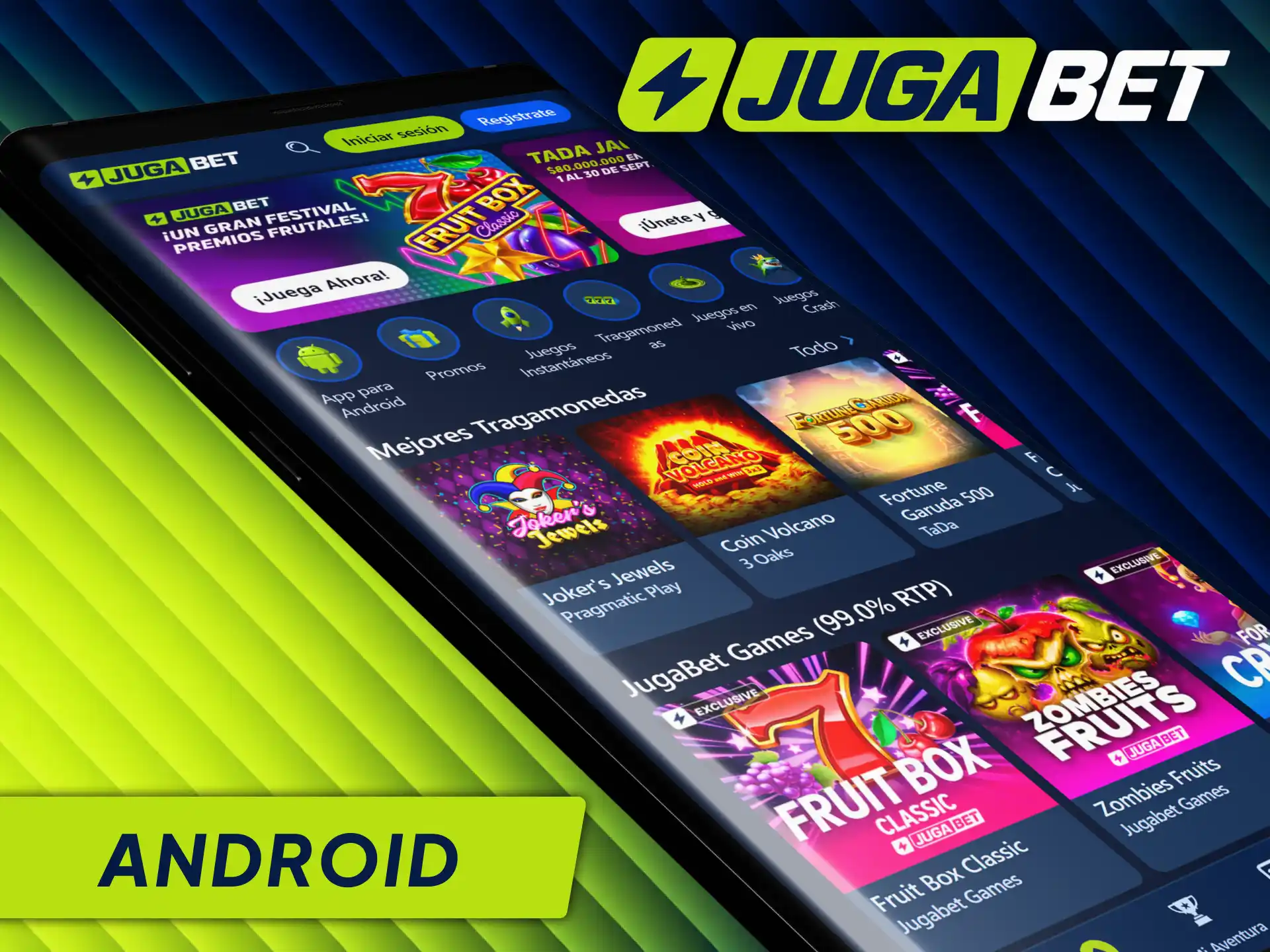 Descarga la app de Jugabet para Android y realiza tus apuestas en Colombia.