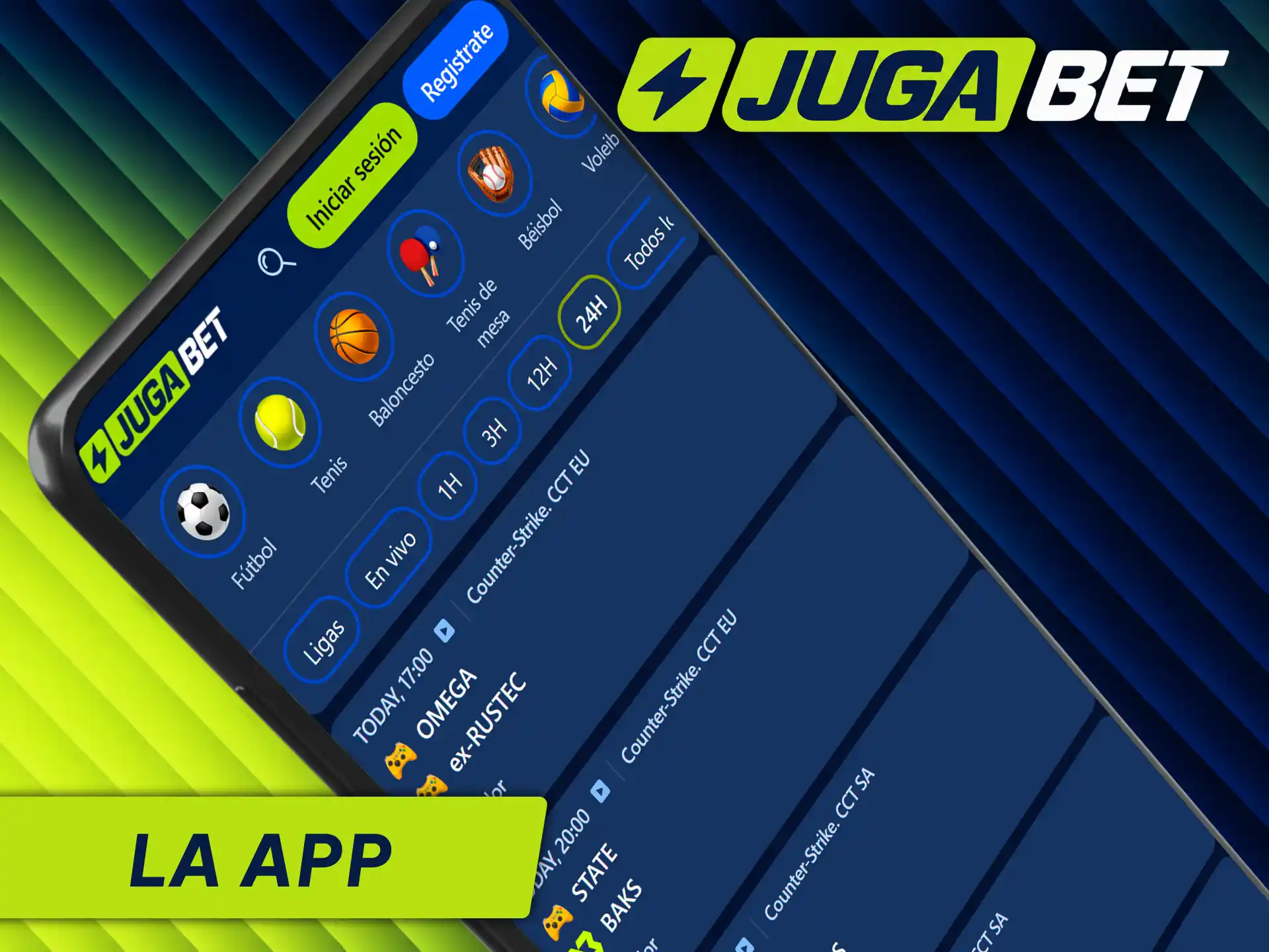 Apuesta en eSports desde la app de Jugabet con total comodidad en Colombia.